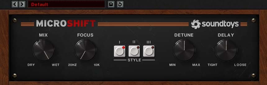 Soundtoys Microshift