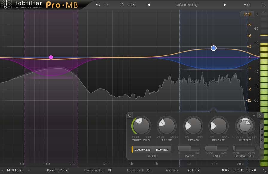 Fabfilter Pro MB en action